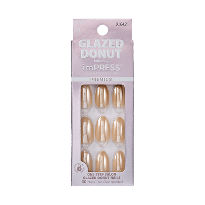 imPRESS Glazed Donut Press-On Manicure - Hazelnut Glazed
