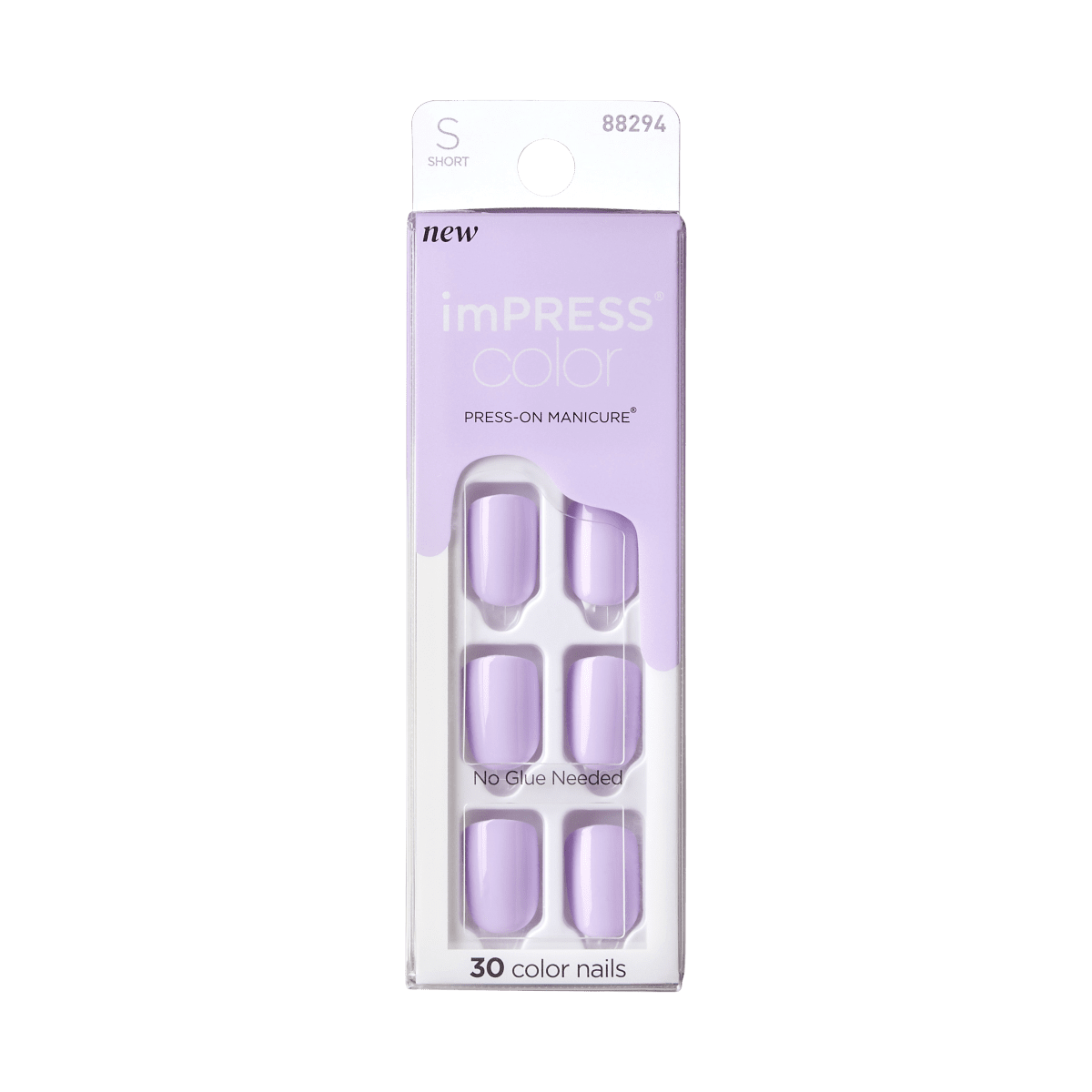 imPRESS Color Press-On Manicure - Vivid Lavender