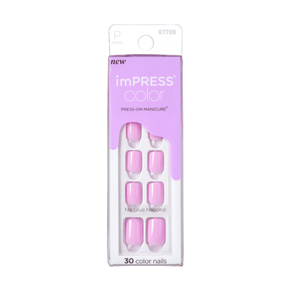 imPRESS Color Press-On Manicure Petite - Wisteria