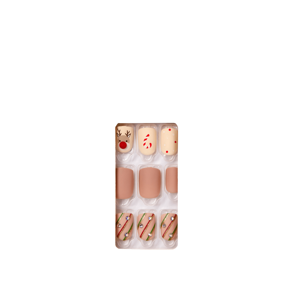 imPRESS Limited-Edition Holiday Press-On Nails - Make it Rein