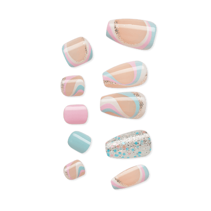 imPRESS Mini &amp; Me Press-On Mani for 2 - Bloom