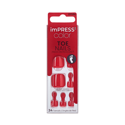 imPRESS Color Press-On Pedicure - Prime Time