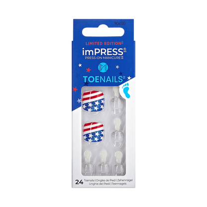 imPRESS Press-on Pedicure - Proud To Be