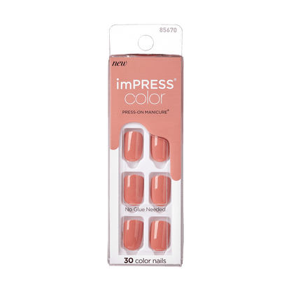 imPRESS Color Press-On Manicure - Caramel