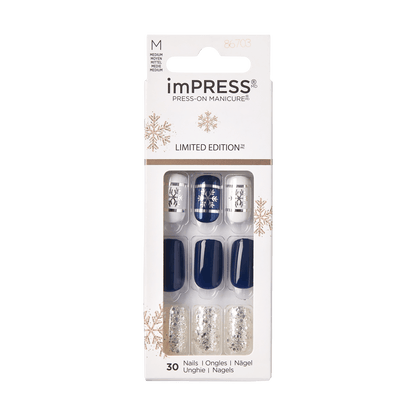 imPRESS Press-On Manicure Limited Edition Holiday - Silent Night