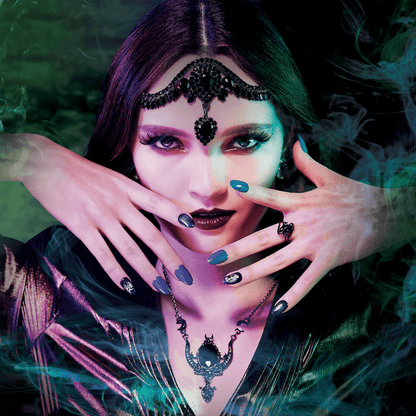 imPRESS Press-On Manicure Halloween Glow in the Dark - Hallow-queen
