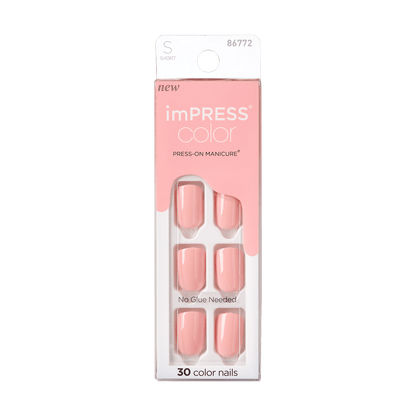 imPRESS Color Press-On Manicure - Dolce Pink
