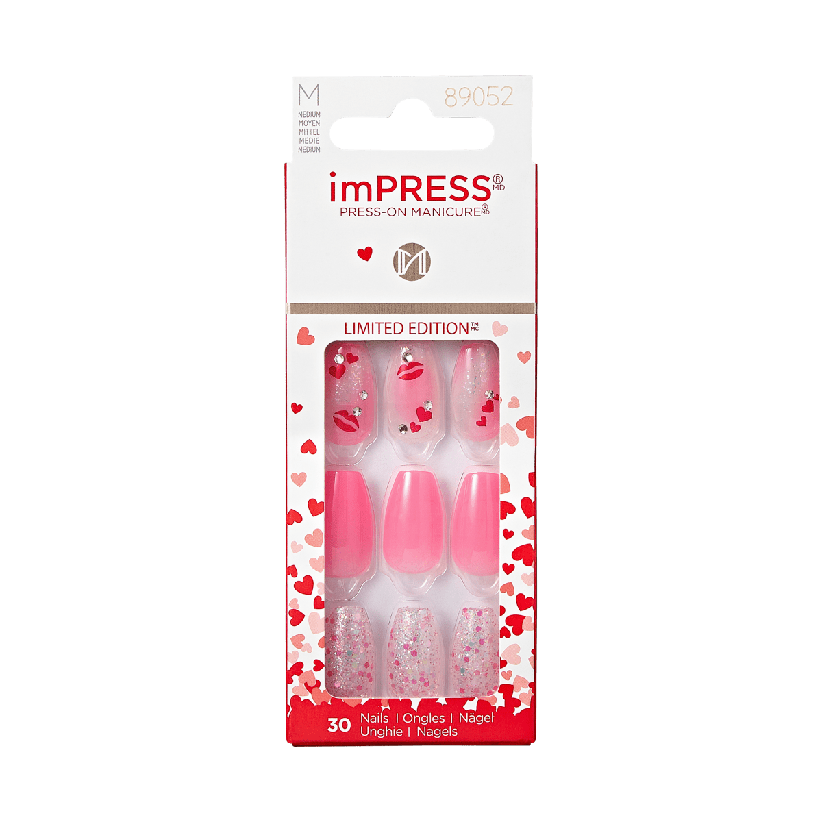 imPRESS Press-On Manicure Valentine Nails - Best of Me