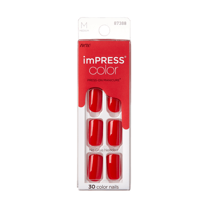 imPRESS Color Press-On Manicure - Reddy or Not