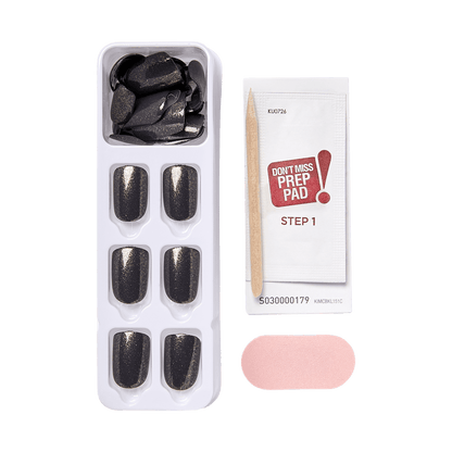imPRESS Color Press-On Manicure Halloween - Scaredy Cat