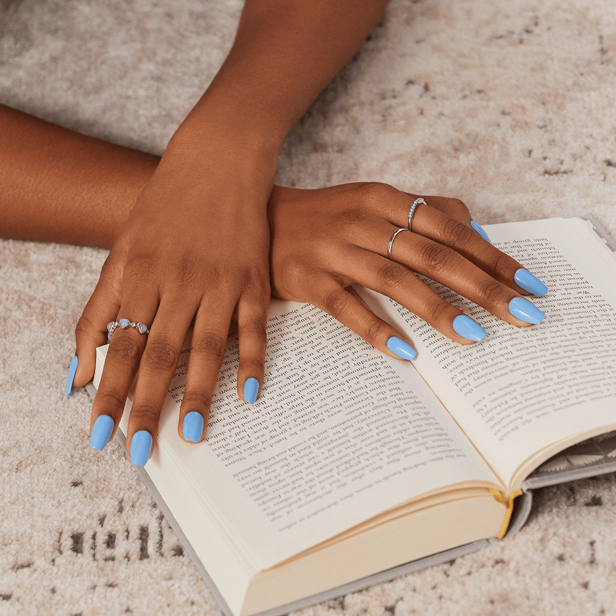 imPRESS Color Press-On Manicure - Serene Blue