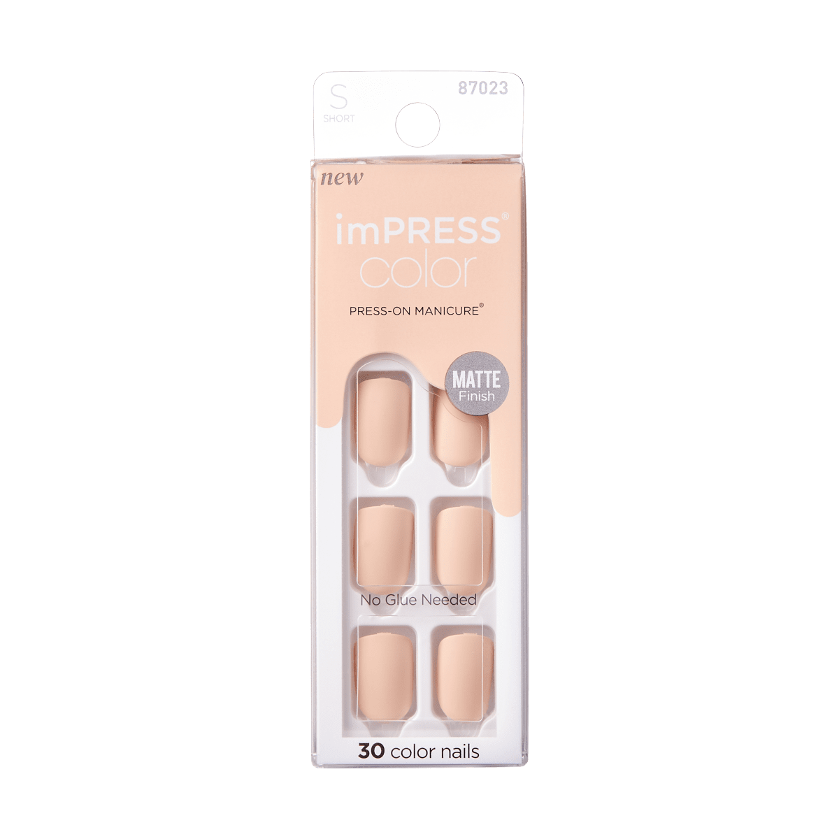 imPRESS Color Press-On Manicure Matte- Perfect Timing