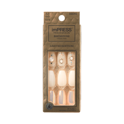 imPRESS Press-on Manicure Birthstone Collection - Opal