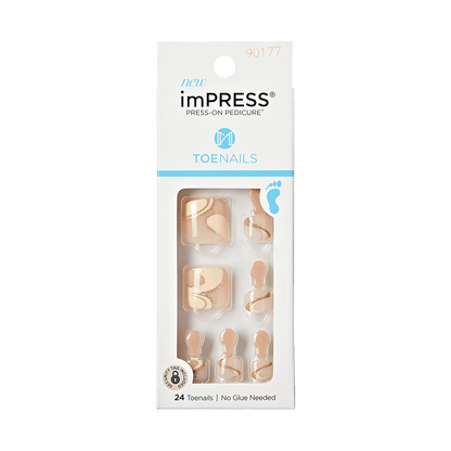 imPRESS Press-on Pedicure - Late Mornings
