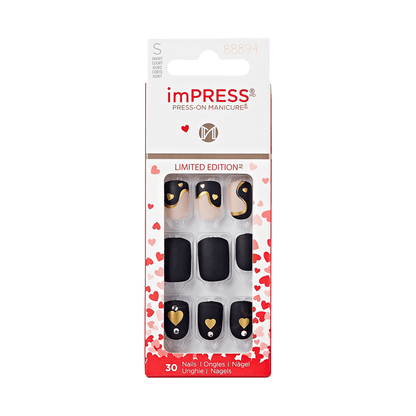 imPRESS Press-On Manicure Valentine Nails - Heart Beat
