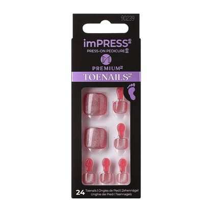 imPRESS Premium Press-On Pedicure - Fall For You