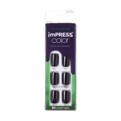 imPRESS Color Press-On Manicure Halloween - Beneath