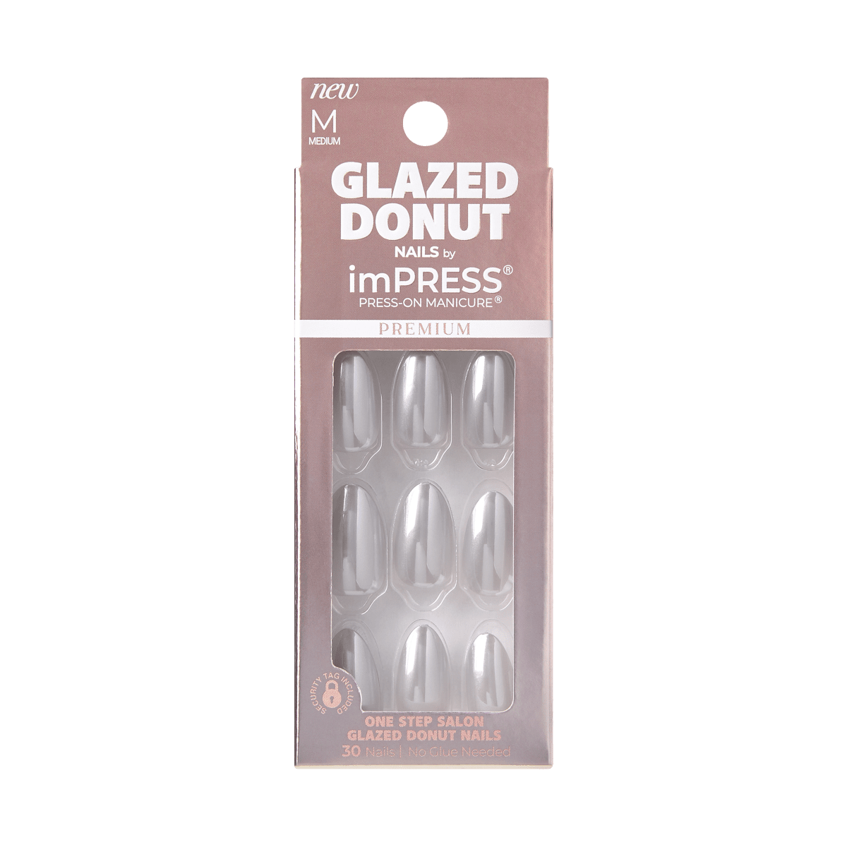 imPRESS Glazed Donut Press-On Manicure - Sweet Glazed