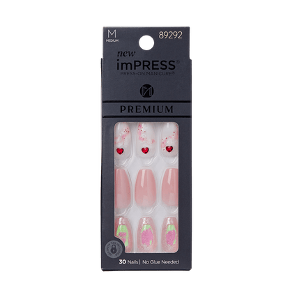 imPRESS Premium Press-On Manicure Valentine Nails - Always with Love