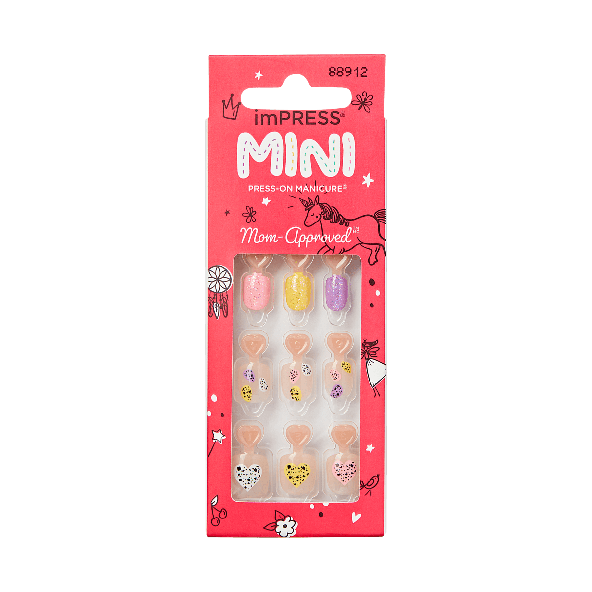 imPRESS Mini Press-On Manicure for Kids - Sundress