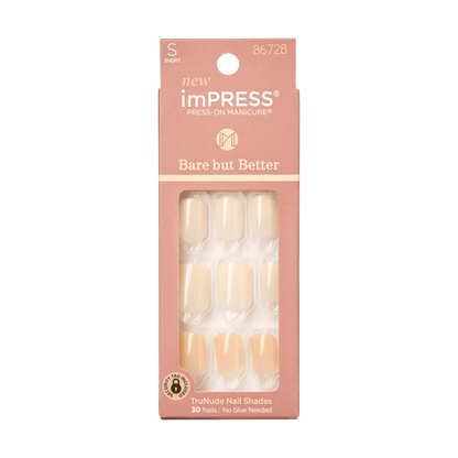 imPRESS Bare but Better Press-On Manicure - Neutral Sense