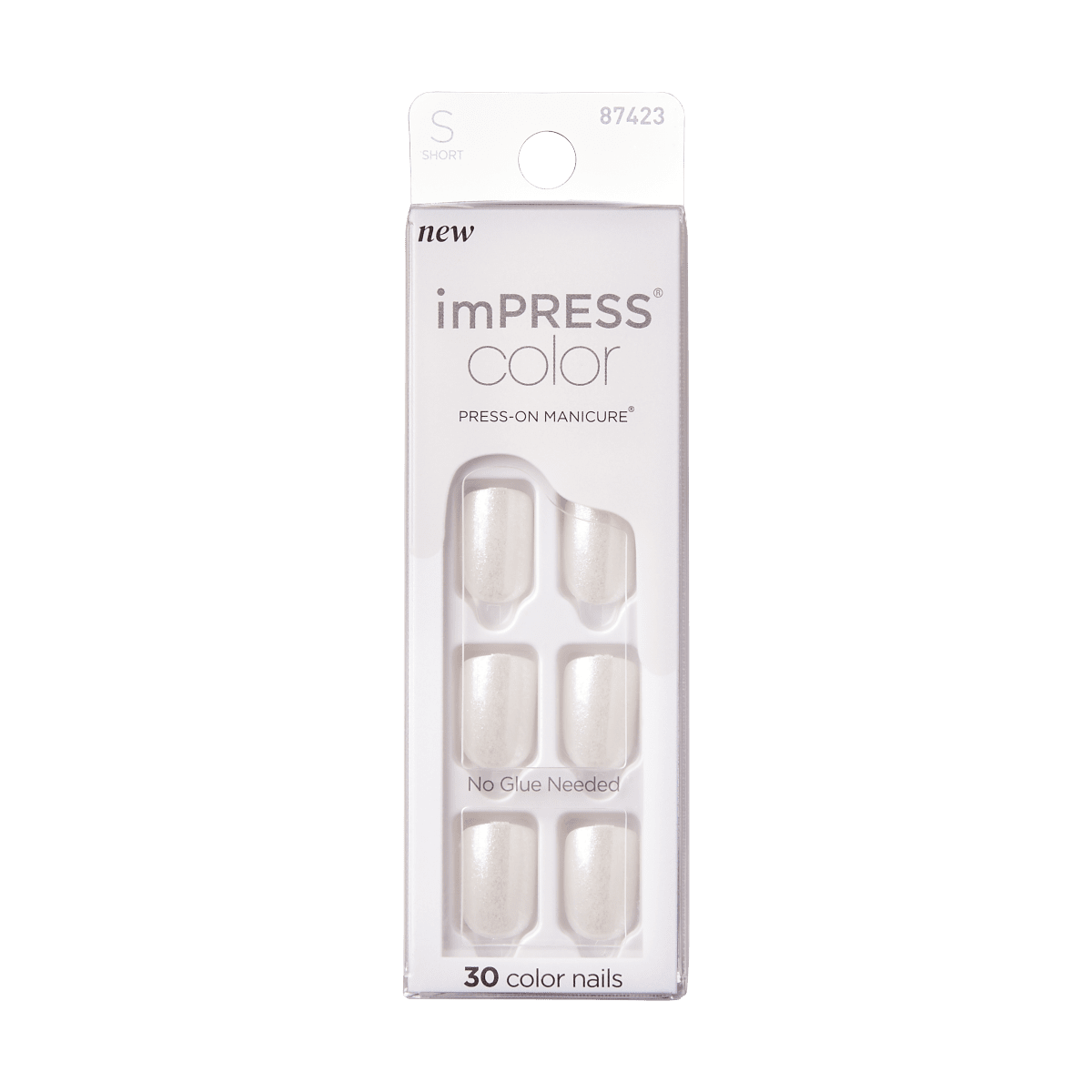 imPRESS Color Press-On Manicure - Pearlfection