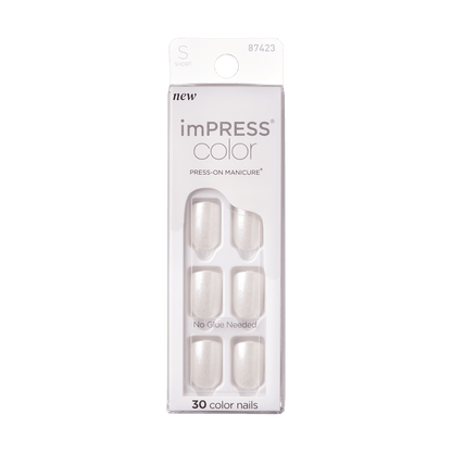 imPRESS Color Press-On Manicure - Pearlfection