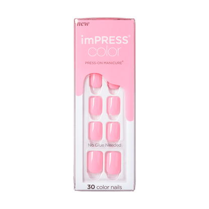 imPRESS Color Press-On Manicure Petite - Carnation