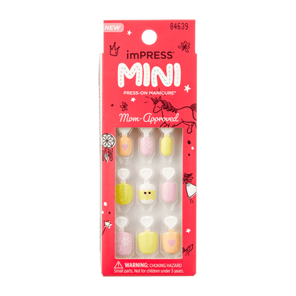 imPRESS MINI Press-On Manicure for Kids - Easter Eggs