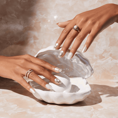 imPRESS Press-on Manicure Birthstone Collection - Pearl