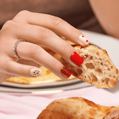 imPRESS Press-On Manicure Valentine Nails - Crazy Over You