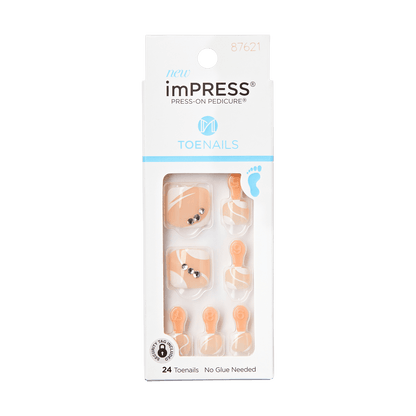 imPRESS Press-on-Pedicure - Impressive