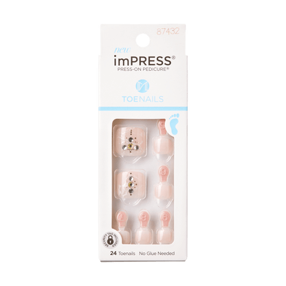 imPRESS Press-on-Pedicure - Be Hopeful