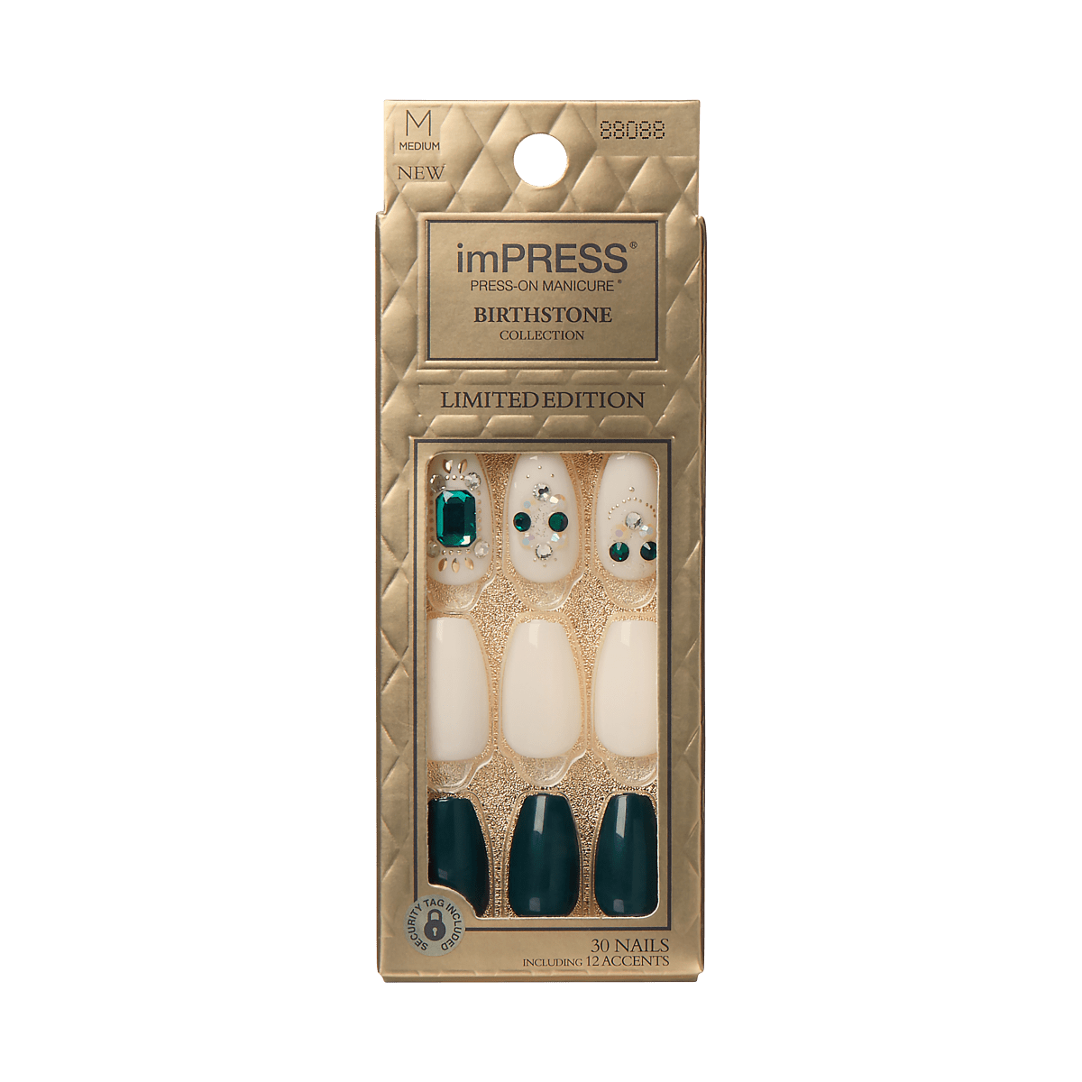 imPRESS Press-on Manicure Birthstone Collection - Emerald