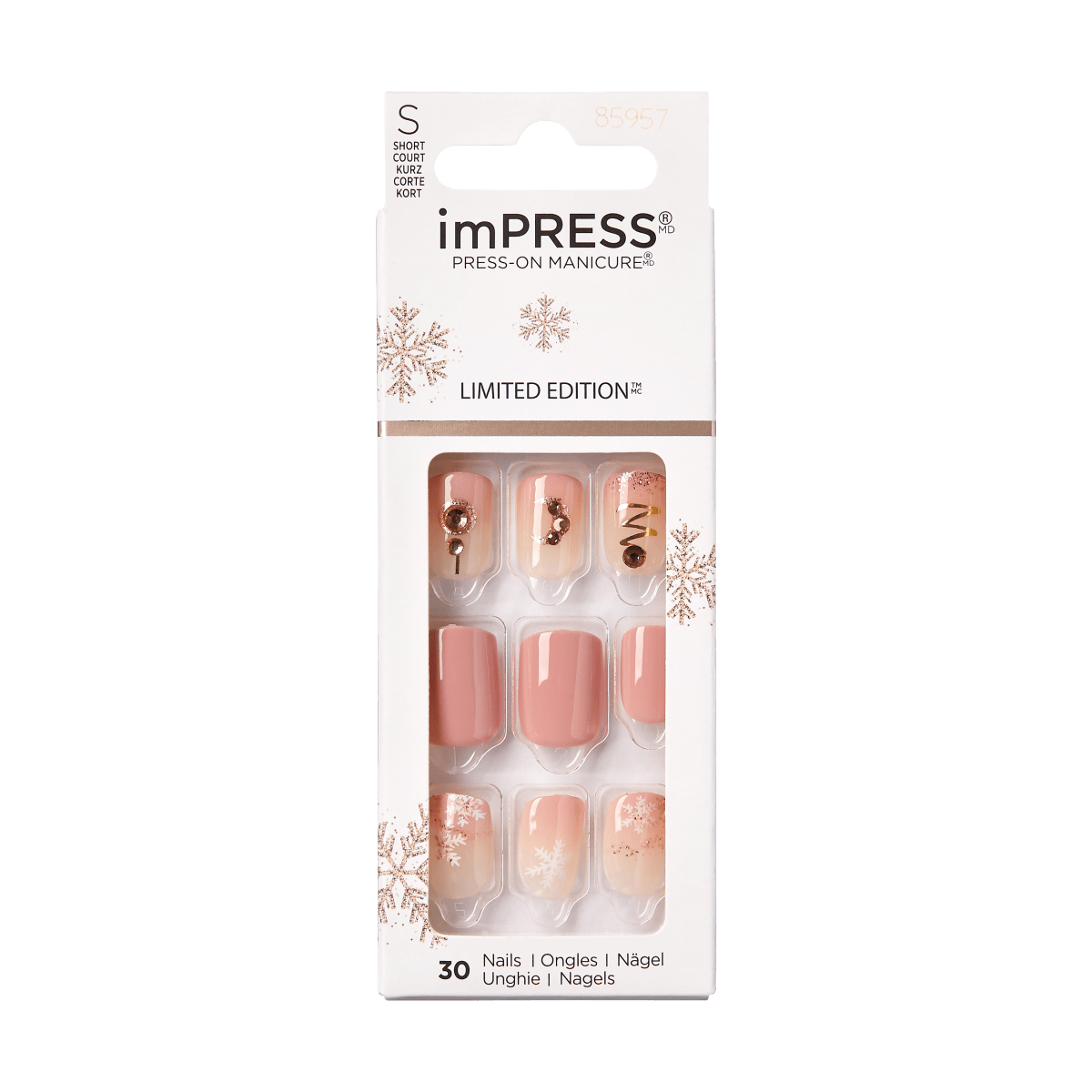 imPRESS Press-On Manicure Limited Edition Holiday - Faithful
