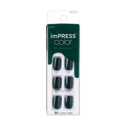 imPRESS Color Press-On Manicure - Emeralds