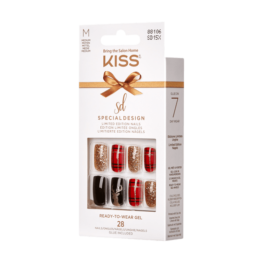 KISS Special Design Holiday Nails - Angels