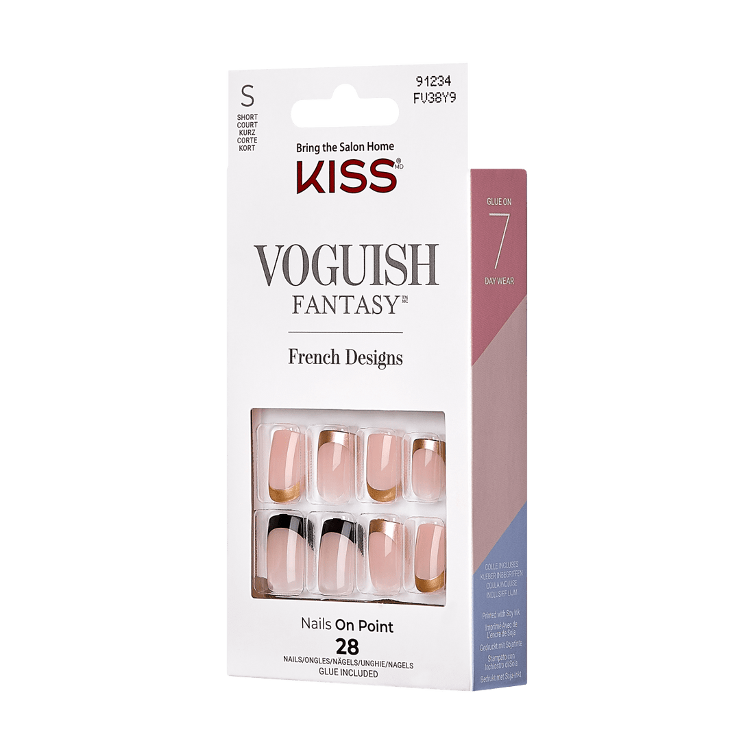 Kiss Fashspiration Voguish Fantasy Ready-To-Wear Fake Nails, 53% OFF