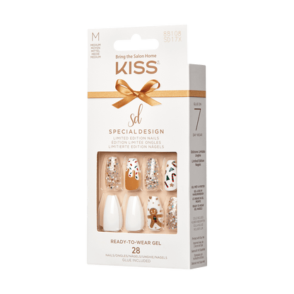 KISS Special Design Holiday Nails - Holly Jolly