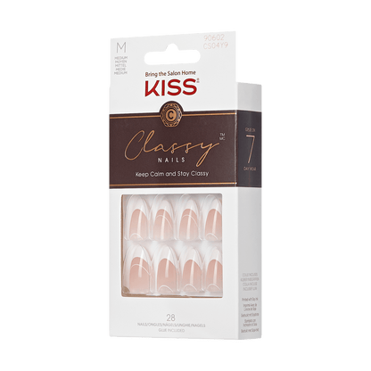 KISS Classy Nails - White Dress
