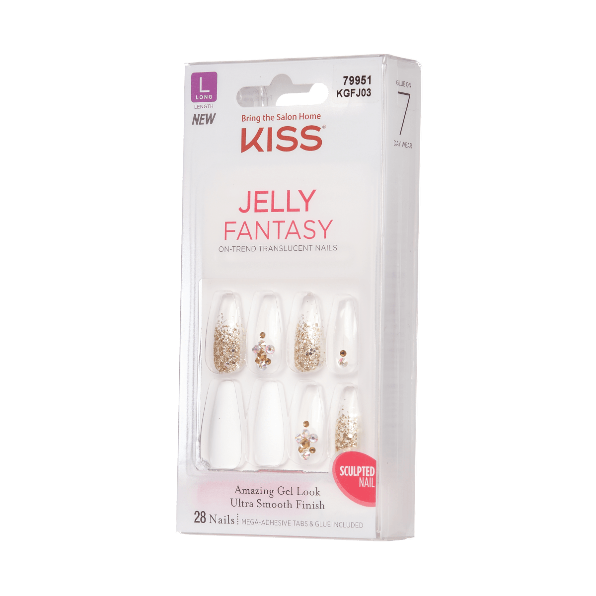 KISS Jelly Fantasy Nails - Jelly Pop