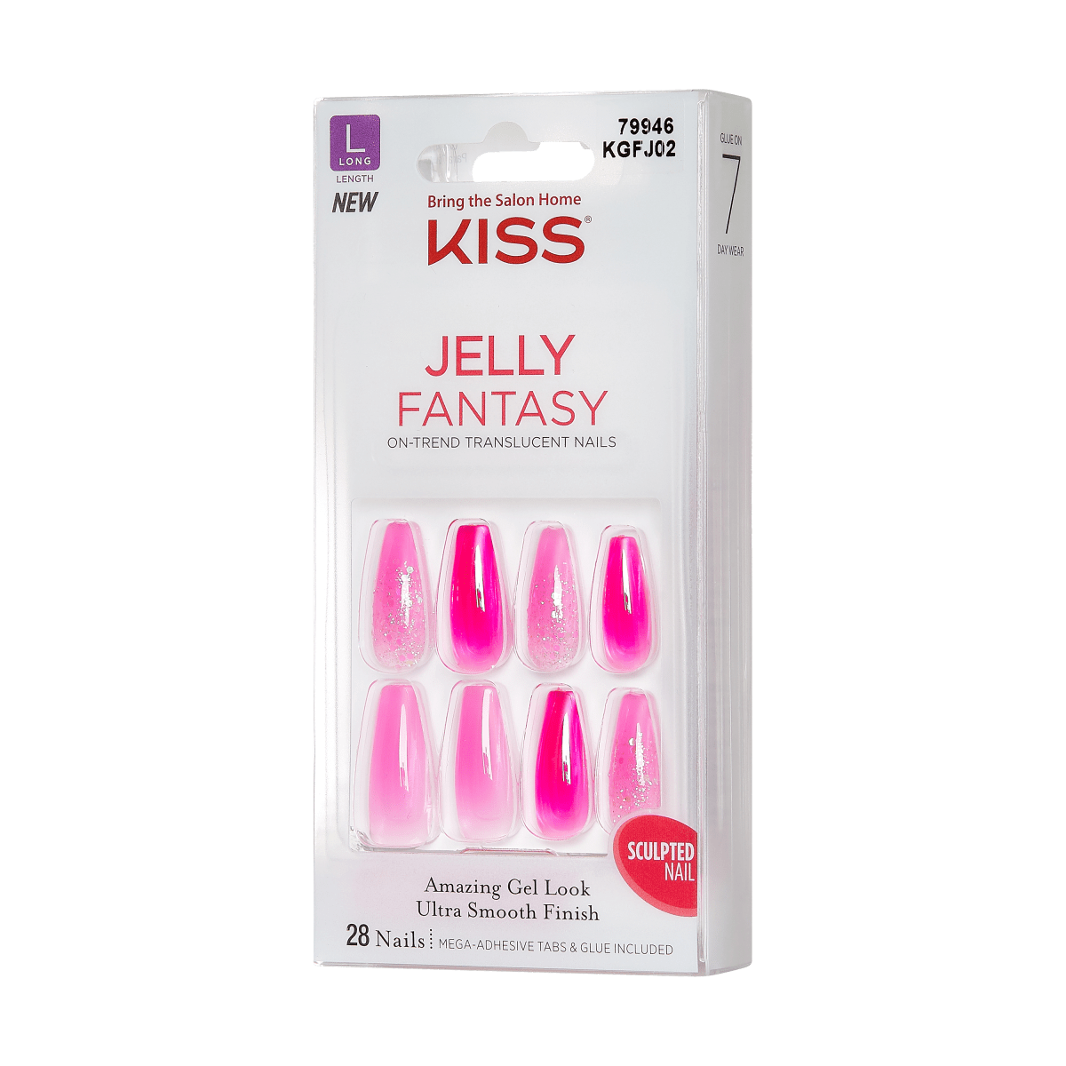 KISS Gel Fantasy Jelly Nails - Jelly Baby