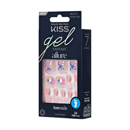 KISS Gel Fantasy Allure Toenails - Blushing