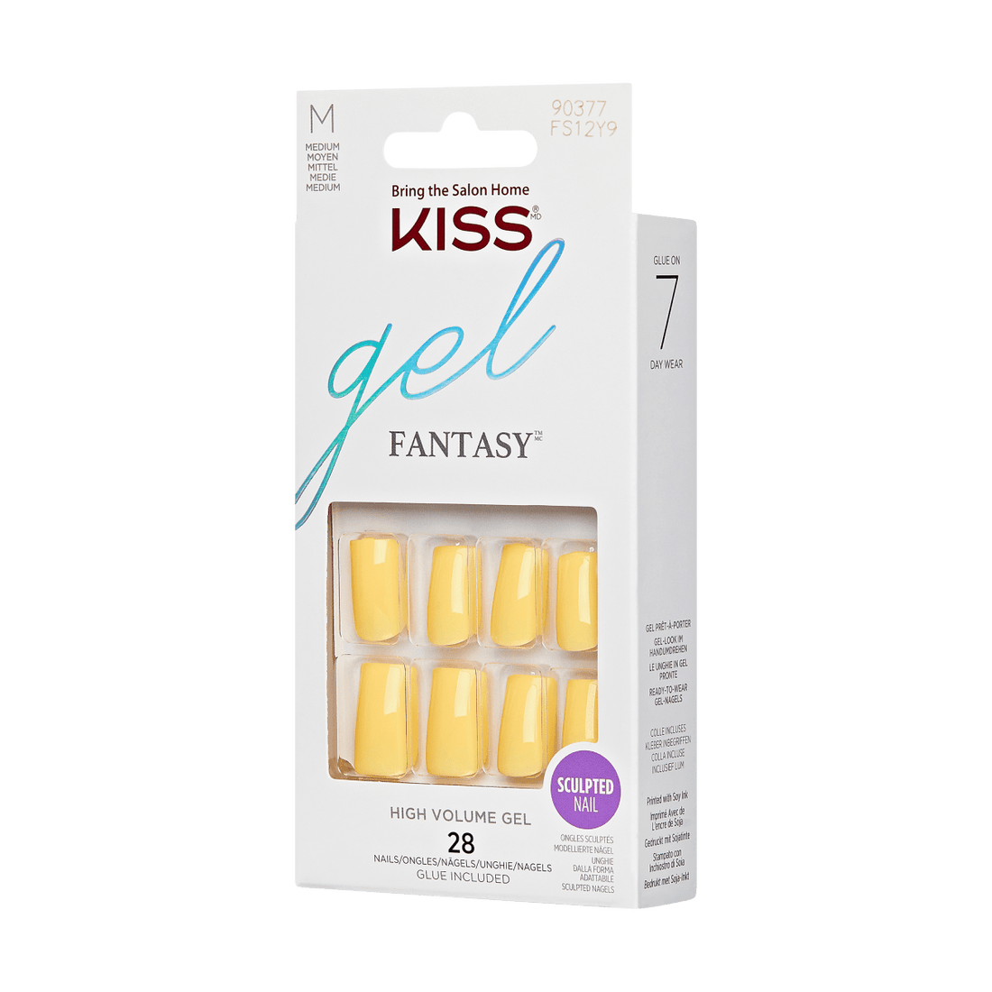 KISS Gel Fantasy Sculpted Press-On Nails - Sweet Summer