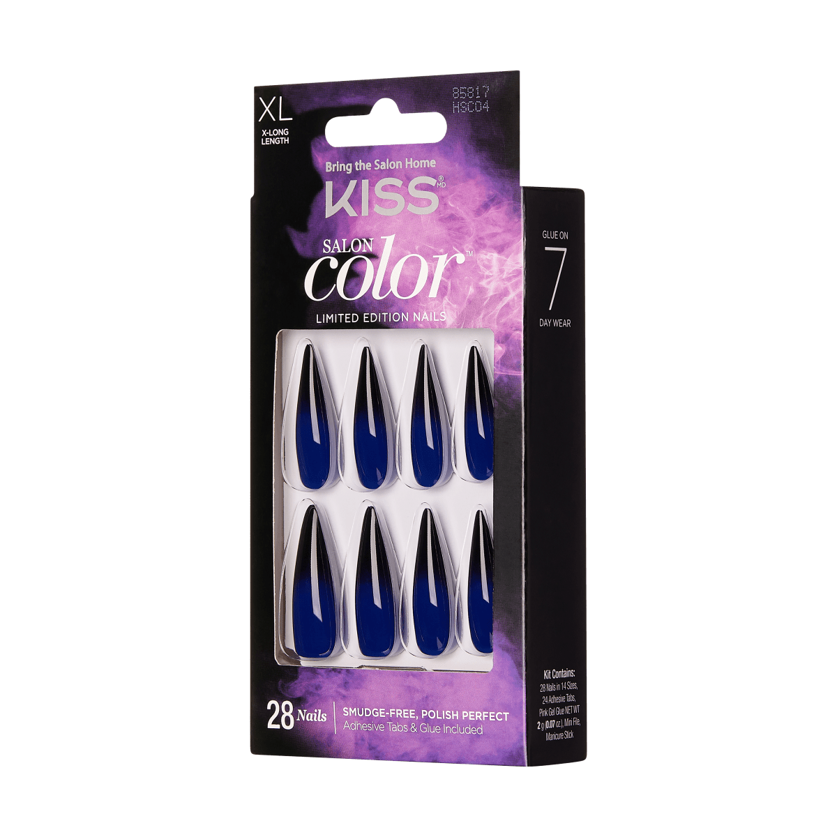 KISS Halloween Salon Color Nails - She Wolf