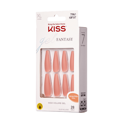 KISS Gel Fantasy Press On Glue Nails - Hoopla