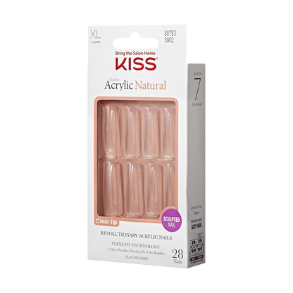 KISS Salon Acrylic Natural Nails - Neutral Element