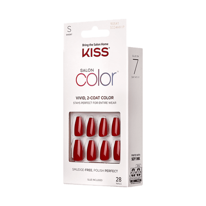 KISS Salon Color Halloween Nails - Maleficent