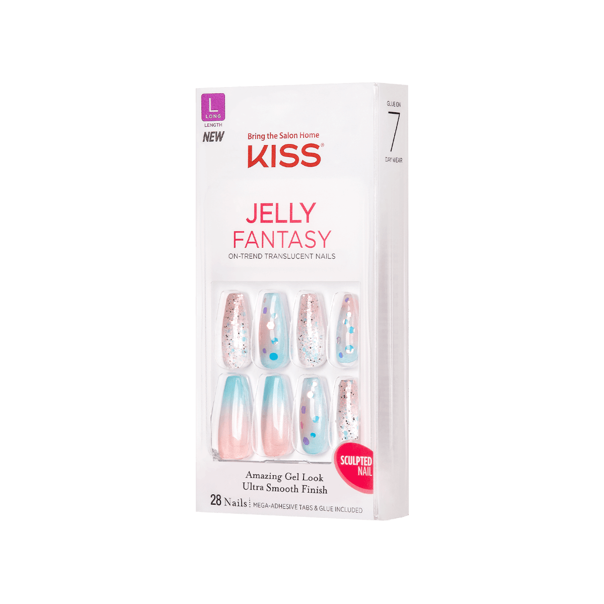 KISS Jelly Fantasy Nails - Soft Jelly