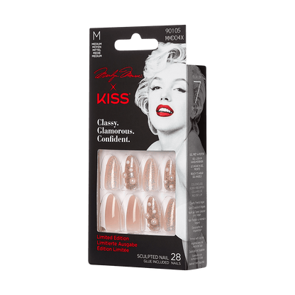 Marilyn Monroe x KISS Limited Edition Nails - Golden Age
